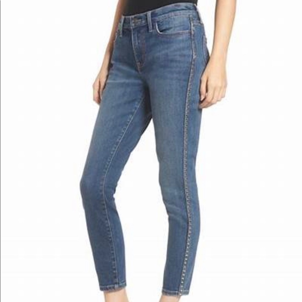 Current/Elliott the Caballo Dome Stud Jeans 24